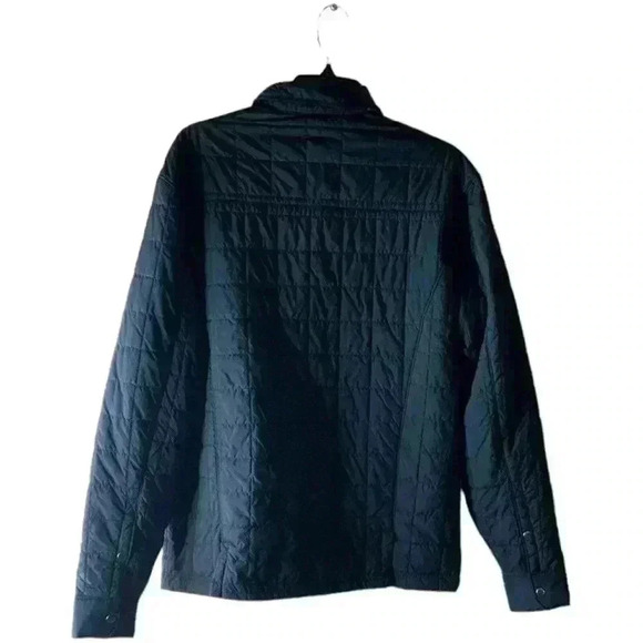 Eddie Bauer Quilted Puff Jacket Women's Size Medium Front Snap Button Pockets - Picture 2 of 10